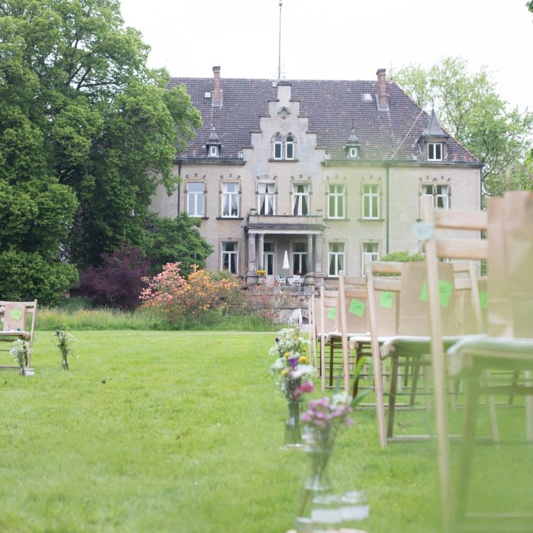 Christliche Trauung im Freien